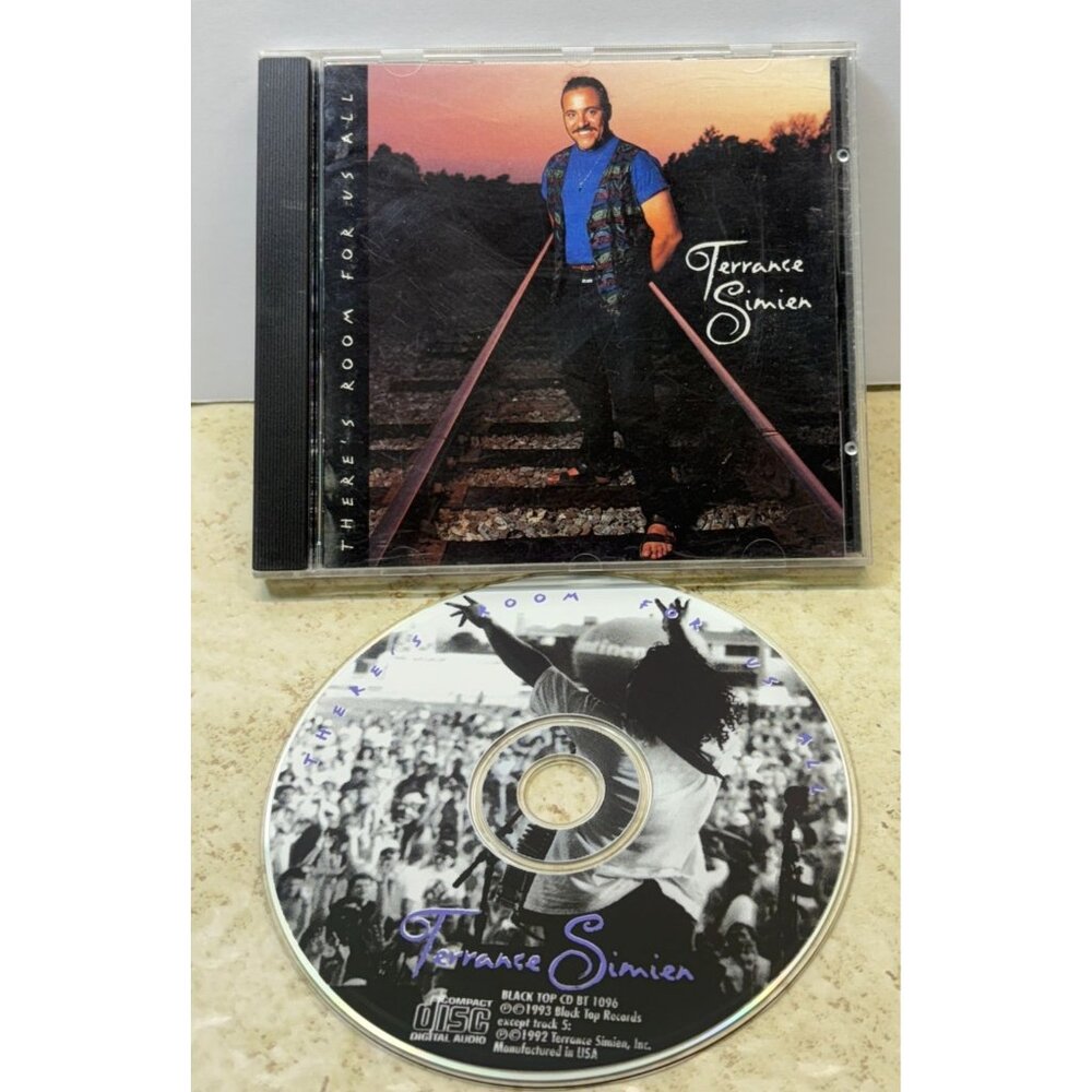 Terrance Simien Theres Room For Us All CD Zydeco Cajun 1993 Black Top Records